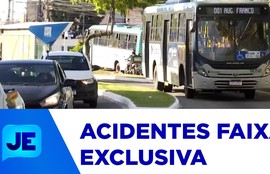 Motoristas ignoram regras das faixas exclusivas para ônibus e aumentam números de ocorrências