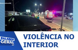 Balanço dos acidentes durante o fim de semana no interior do estado
