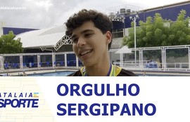 Promessa da natação sergipana brilhou no Campeonato Brasileiro Júnior no Rio de Janeiro