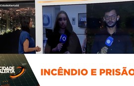 Incêndio em vegetação na cidade de Lagarto e mulher investigada é presa em Pirambu