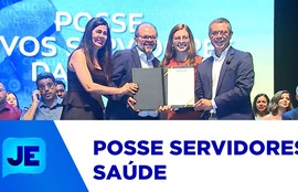 425 aprovados no concurso da saúde do governo do estado tomam posse em seus cargos