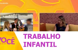 Mais de 60 crianças em trabalho infantil são recolhidas de feiras livres