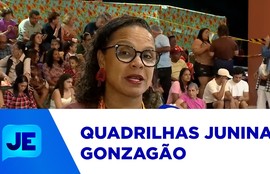 Quadrilhas juninas disputam concurso no Complexo Cultural Gonzagão