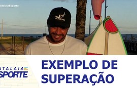 Após sofrer grave acidente, paratleta sergipano voltou a disputar competições de surf