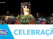 Fieis celebram a presença da imagem de São Miguel Arcanjo