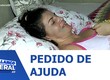 Família de mulher acamada pede ajuda para manter condições de sobrevivência