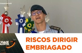 Dois homens presos por embriaguez ao volante; PM reforça riscos de dirigir embriagado