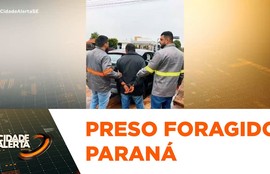 Condenado por homicídio em Sergipe, foragido há mais de 20 anos, é preso no Paraná