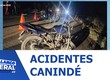 Duas pessoas morrem e uma fica ferida após colisão frontal entre motocicletas