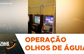 Operação apreende equipamentos de apostas e interdita estabelecimentos em Aracaju