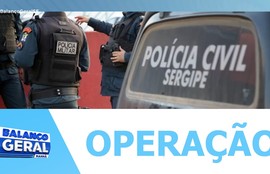 Operação Integrada da Polícia Civil e Militar combate grupo criminoso em Laranjeiras