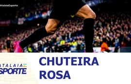 As chuteiras rosas invadiram os gramados na Copa do Mundo
