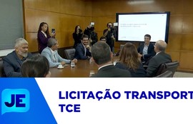 Estudo da nova proposta de licitação do transporte coletivo metropolitano é apresentado ao TCE