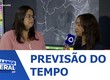 Previsão de ventos moderados e chuvas fracas para Sergipe