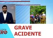 Caminhão de Laranjas cai em ribanceira na divisa de Simão Dias e Pinhão