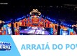 A noite de São João foi marcada por muita festa e animação no Arraiá do Povo