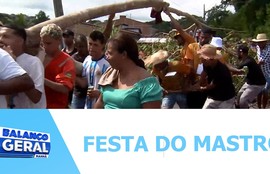 Festa do mastro reúne foliões em São Cristóvão