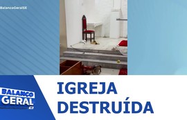 Igreja é vandalizada em Monte Alegre