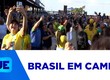 Torcedores do Brasil se reúnem em clima de festa no Arraiá do Povo na Capital