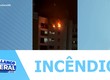 Um incêndio foi registrado em apartamento do bairro jardins