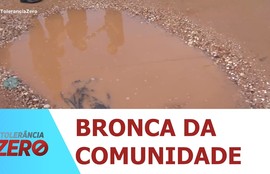 Comunidade do Bairro América reclama de transtornos causados por obra