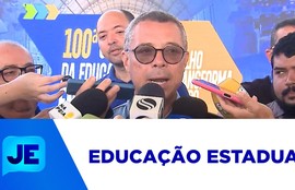 Governador anuncia homologação de concurso do magistério em reinauguração de unidade de ensino