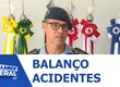 De janeiro até agora, nosso estado já registrou 613 acidentes nas rodovias estaduais