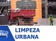 Serviço e consciência caminham juntos no serviço de limpeza urbana