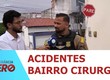 Sequência de acidentes em cruzamento assusta moradores do Bairro Cirurgia