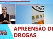 Motorista bate em poste durante perseguição e acaba preso com 10 kg de drogas em São Cristóvão