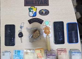 Motorista é flagrado com grande quantidade de crack no carro e preso em Nossa Senhora da Glória