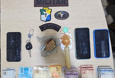 Motorista é flagrado com grande quantidade de crack no carro e preso em Nossa Senhora da Glória