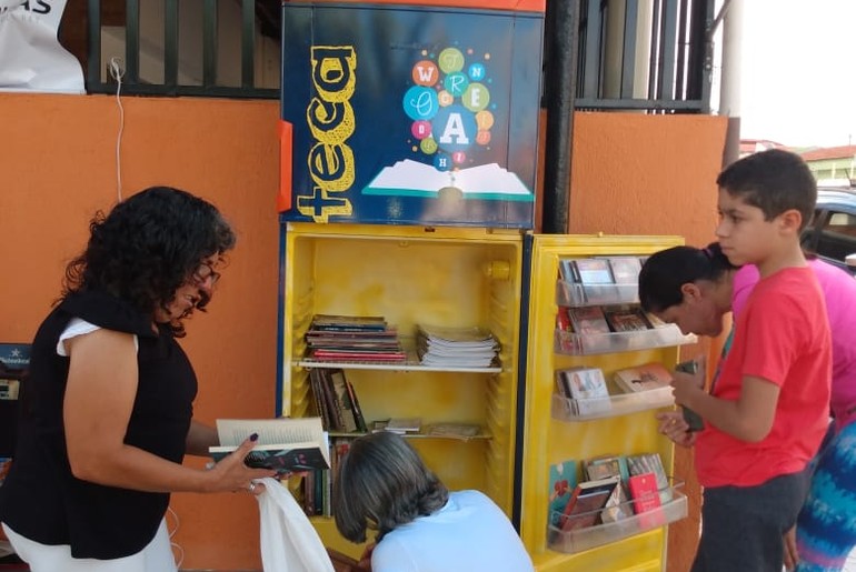 Geladoteca é instalada no bairro Ponto Novo