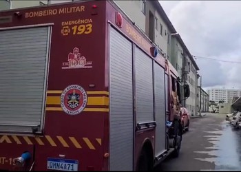 Panela esquecida no fogão provoca princípio de incêndio em condomínio de Aracaju