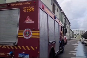 Panela esquecida no fogão provoca princípio de incêndio em condomínio de Aracaju