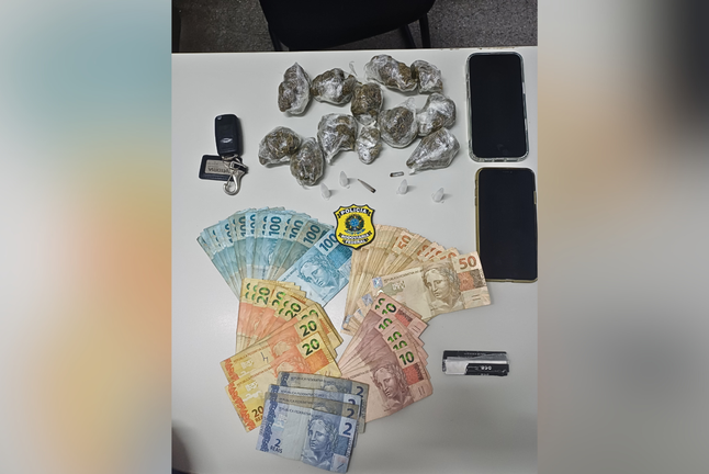 Motorista é preso por tráfico de drogas na BR-235, em Itabaiana