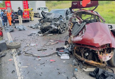 Quatro pessoas morrem em grave acidente na BR-235, em Areia Branca