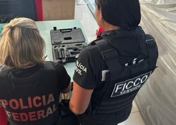 Operação contra tráfico de armas cumpre mandados em Aracaju e Itaporanga d’Ajuda
