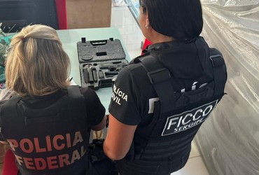 Operação contra tráfico de armas cumpre mandados em Aracaju e Itaporanga d’Ajuda