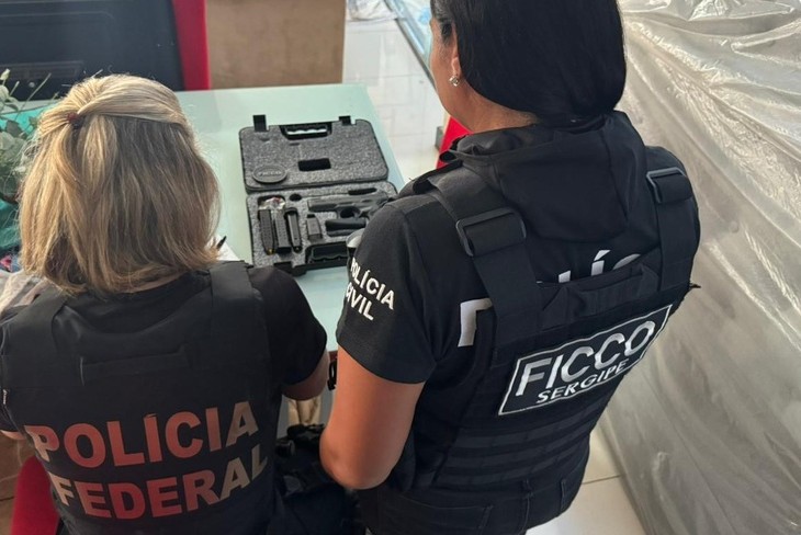 Operação contra tráfico de armas cumpre mandados em Aracaju e Itaporanga d’Ajuda