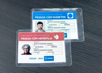 Plataforma para emissão de carteiras de identificação de pessoas com diabetes e hemofilia é lançada em Sergipe