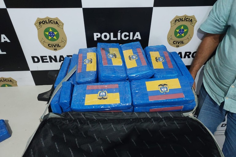 Polícia apreende 100 quilos de drogas avaliados em R$ 2 milhões em Nossa Senhora do Socorro