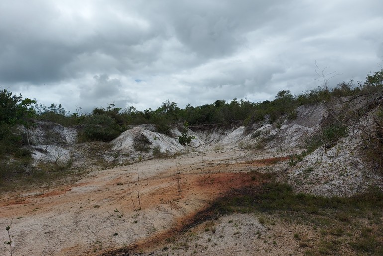Extração mineral irregular é identificada em área de Mata Atlântica em Japoatã