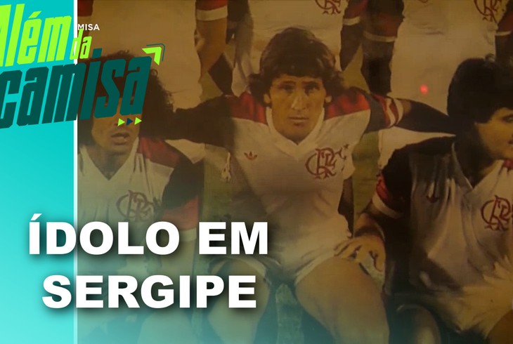 Zico em Sergipe: craque compara atual geração do flamengo com a de 1981