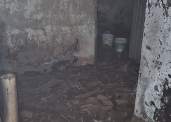 Incêndio atinge e destrói casa em Areia Branca