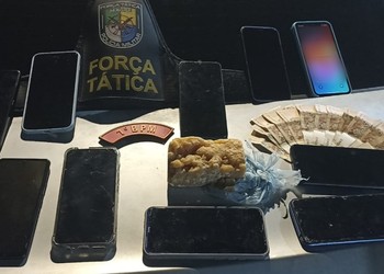 Homem suspeito de tráfico de drogas é preso no bairro Santa Maria