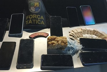 Homem suspeito de tráfico de drogas é preso no bairro Santa Maria