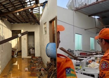 Fortes chuvas causam desabamentos, feridos e alagamentos em cidades de Sergipe