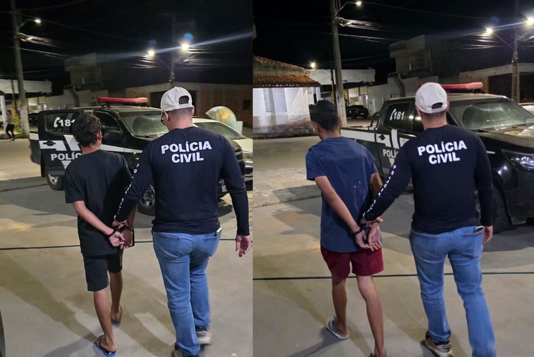 [VÍDEO] Irmãos são detidos por tentativa de homicídio no centro de Monte Alegre de Sergipe
