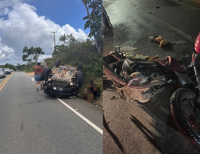 Fim de semana tem morte e série de acidentes em rodovias estaduais de Sergipe